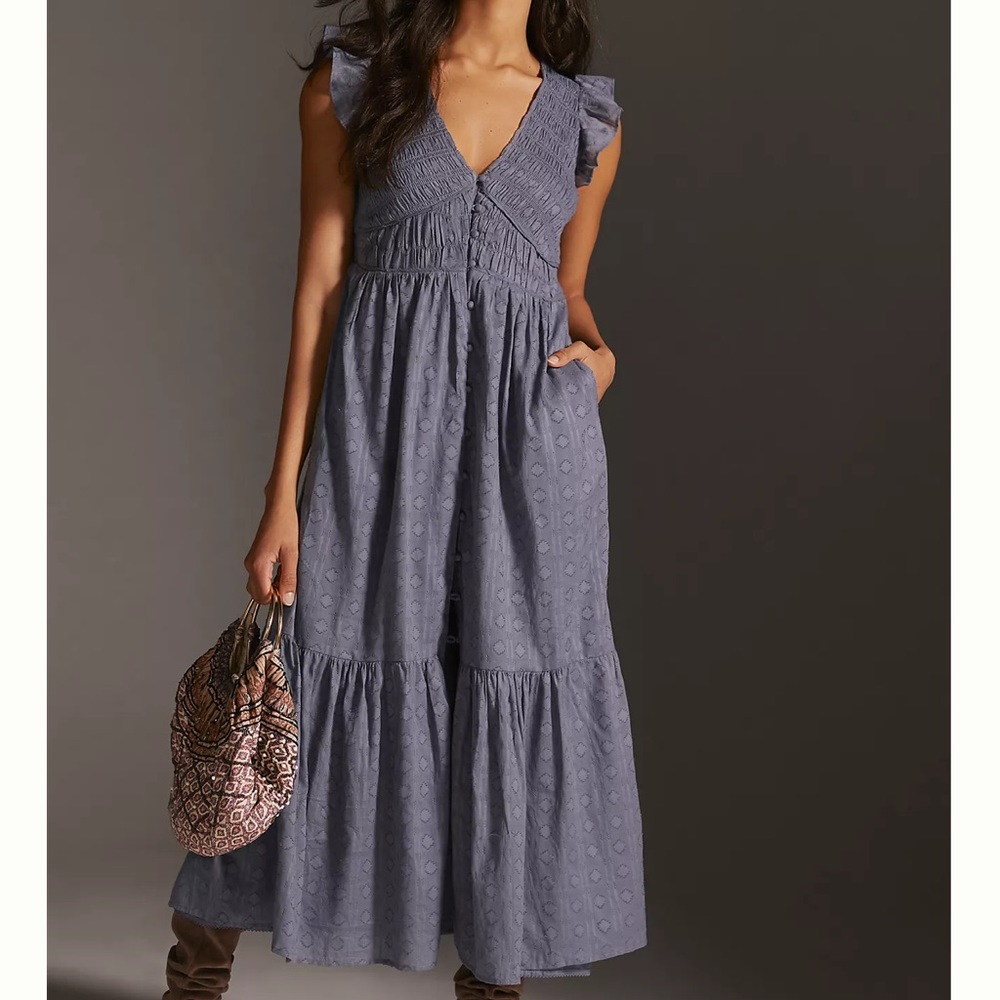Anthropologie Peregrine maxi dress